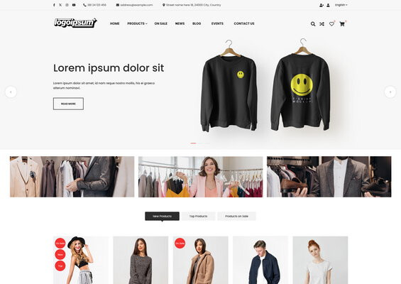 weboldal minta butik webshop