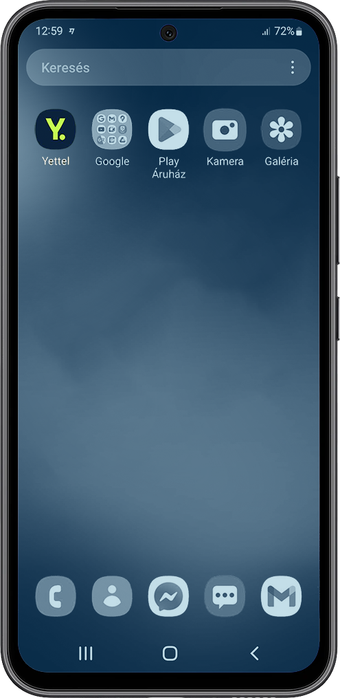 Andorid kijelző - app