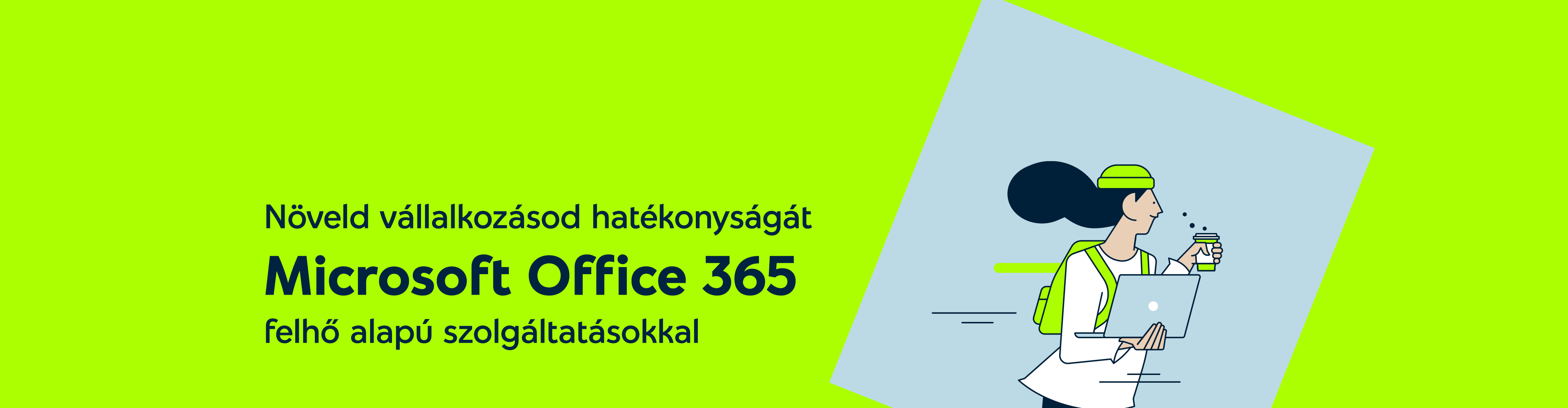 Microsoft Office 365 landing header
