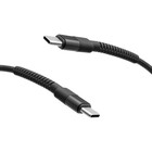 MN USB-C - USB-C cable,3A,60W,1m, black