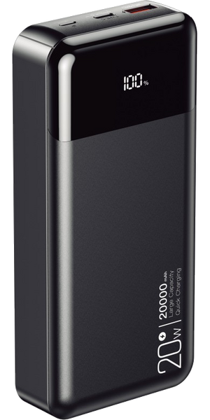 CEL Powerbank 20000 mAh, 20W, black